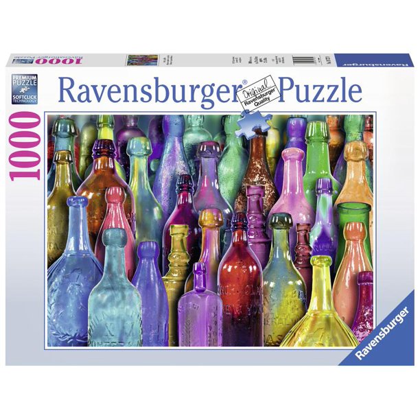 Ravensburger Aimee Stewart Colorful Bottles 1000 Piece Puzzle image 0